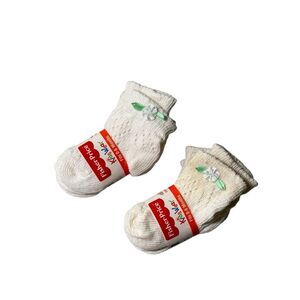Fisher Price Kids Wear Vintage Socks Made In USA 0-6 months Sock size 3-4.5